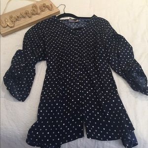 Chico’s Button Down Tunic Shirt